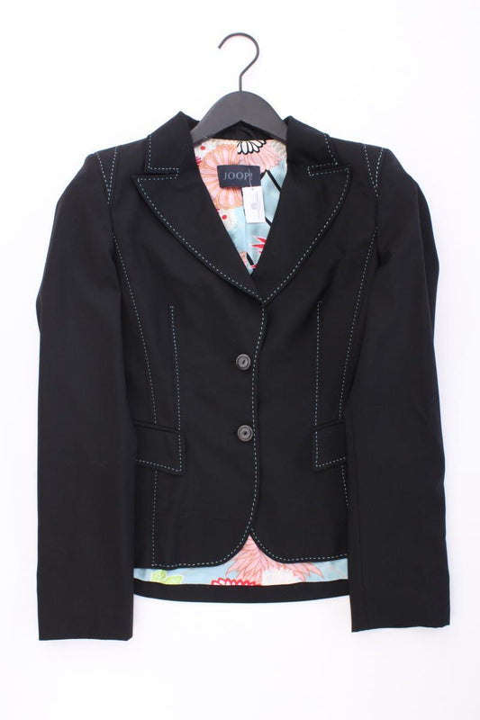 Joop! Regular Blazer Gr. 36 schwarz aus Baumwolle