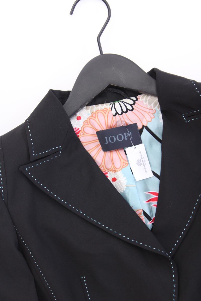 Joop! Regular Blazer Gr. 36 schwarz aus Baumwolle