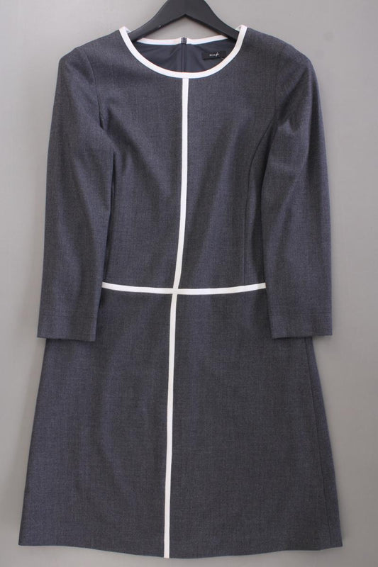 Riani Bleistiftkleid Gr. 34 Langarm grau