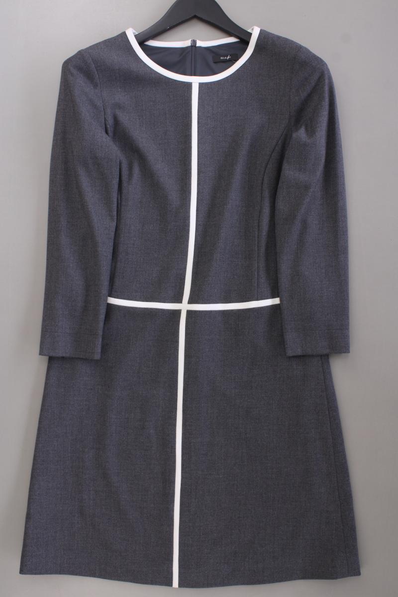 Riani Bleistiftkleid Gr. 34 Langarm grau