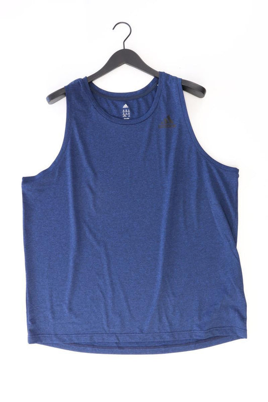 Adidas Sporttop für Herren Gr. XXL blau aus Polyester