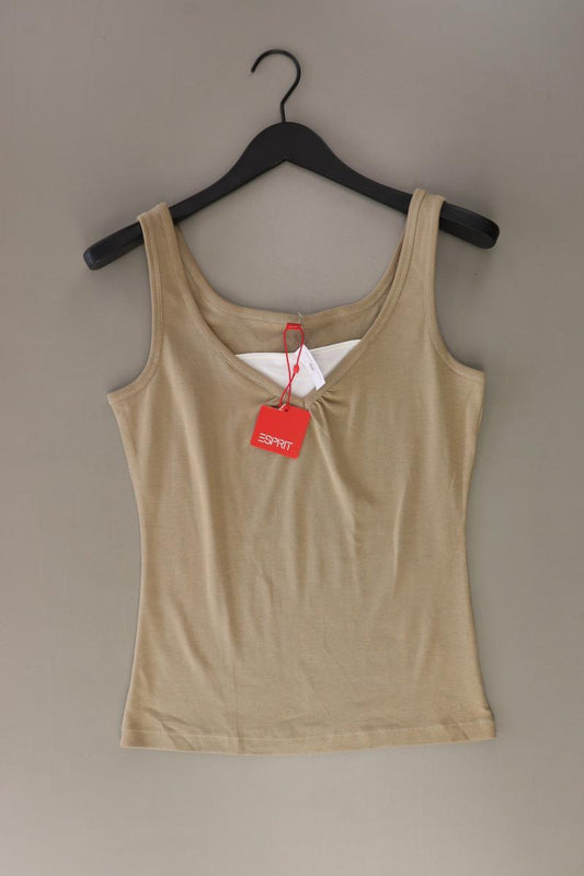 Esprit Trägertop Gr. L neu mit Etikett Vintage braun aus Baumwolle