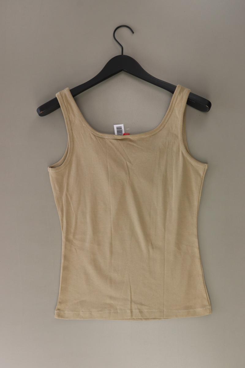 Esprit Trägertop Gr. L neu mit Etikett Vintage braun aus Baumwolle