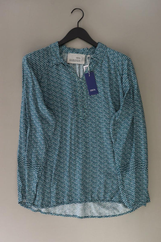 Cecil Langarmbluse Gr. L neu mit Etikett Neupreis: 39,99€! blau aus Viskose