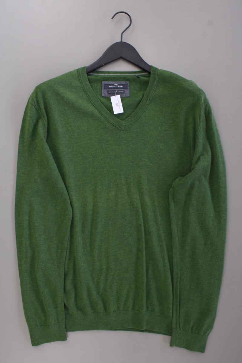 Marc O'Polo Langarmpullover für Herren Gr. XL grün aus Baumwolle