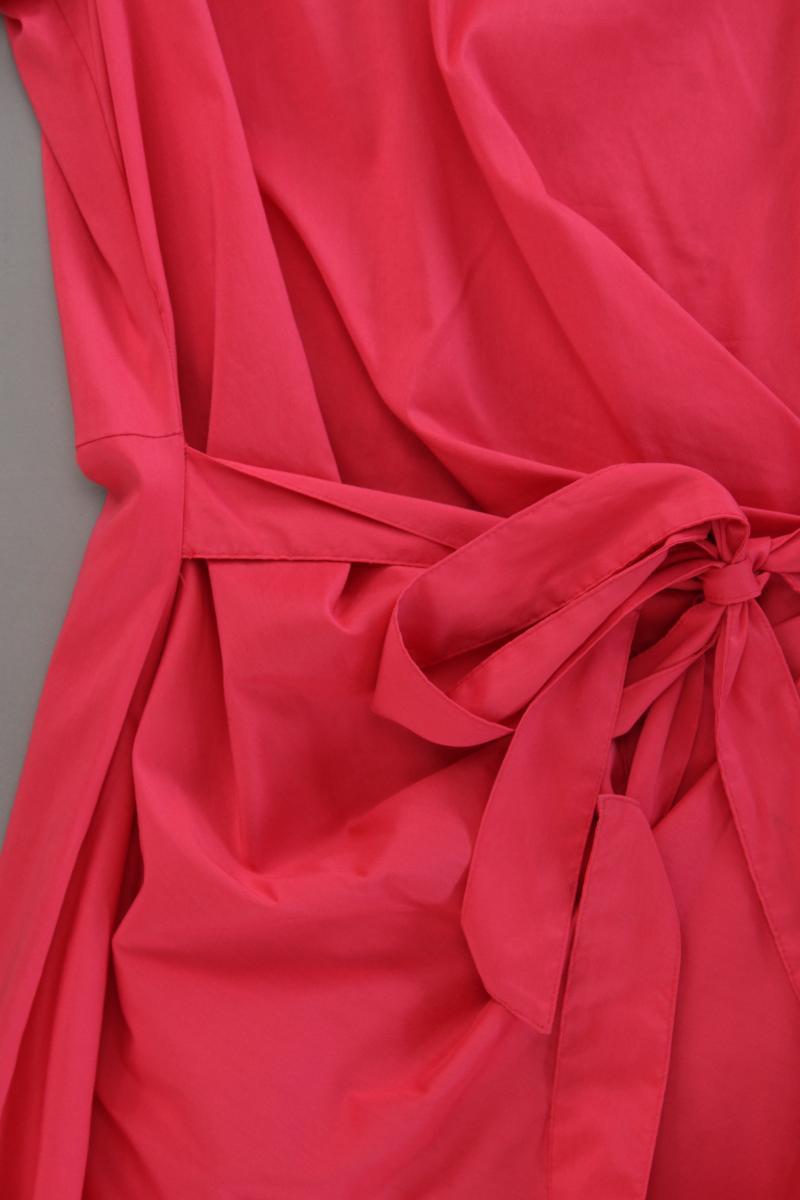 Luisa Cerano Bleistiftkleid Gr. 44 Kurzarm pink aus Baumwolle