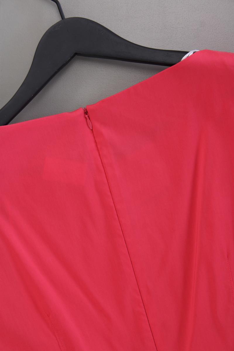 Luisa Cerano Bleistiftkleid Gr. 44 Kurzarm pink aus Baumwolle