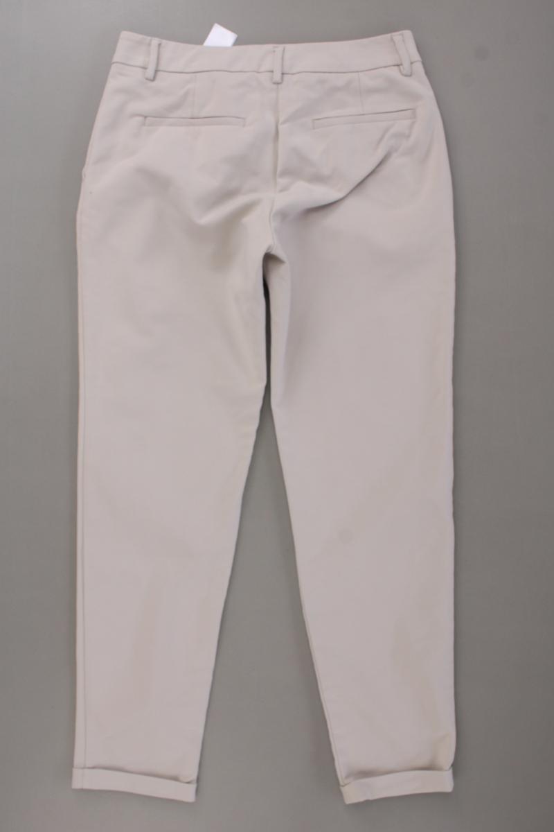 Stefanel Stoffhose Gr. 36 creme aus Baumwolle