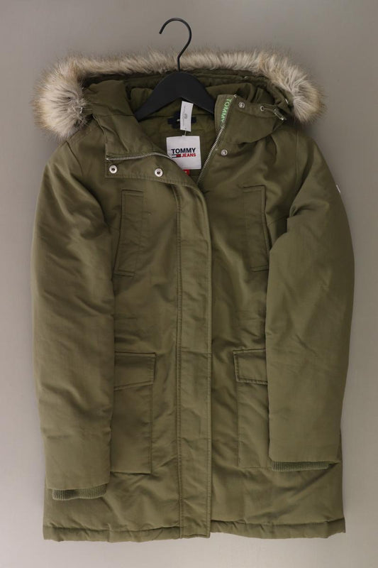 Tommy Jeans Daunenjacke Gr. M olivgrün aus Polyester