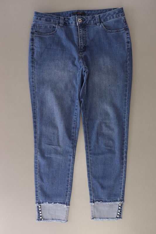 Emilia Lay Straight Jeans Gr. 40 blau aus Baumwolle