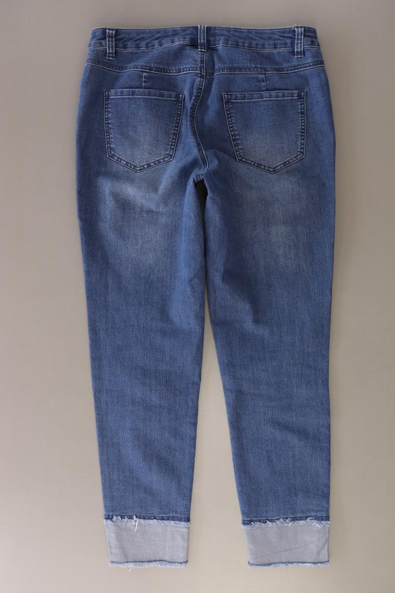 Emilia Lay Straight Jeans Gr. 40 blau aus Baumwolle