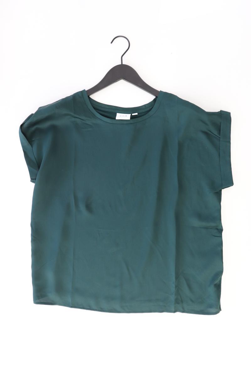 Vila Kurzarmbluse Gr. 42 grün aus Polyester