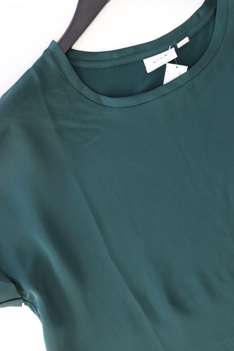 Vila Kurzarmbluse Gr. 42 grün aus Polyester