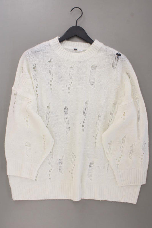 Langarmpullover Gr. 48 creme