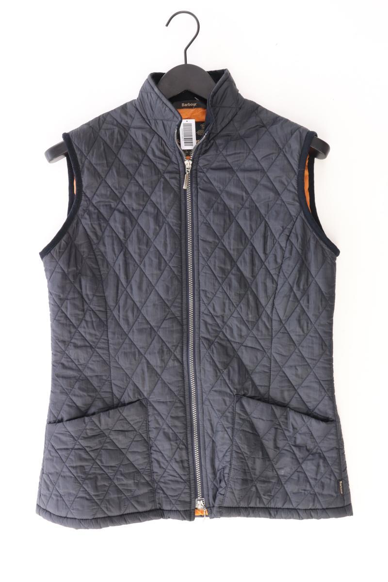 Barbour Steppweste Gr. 36 blau aus Polyester