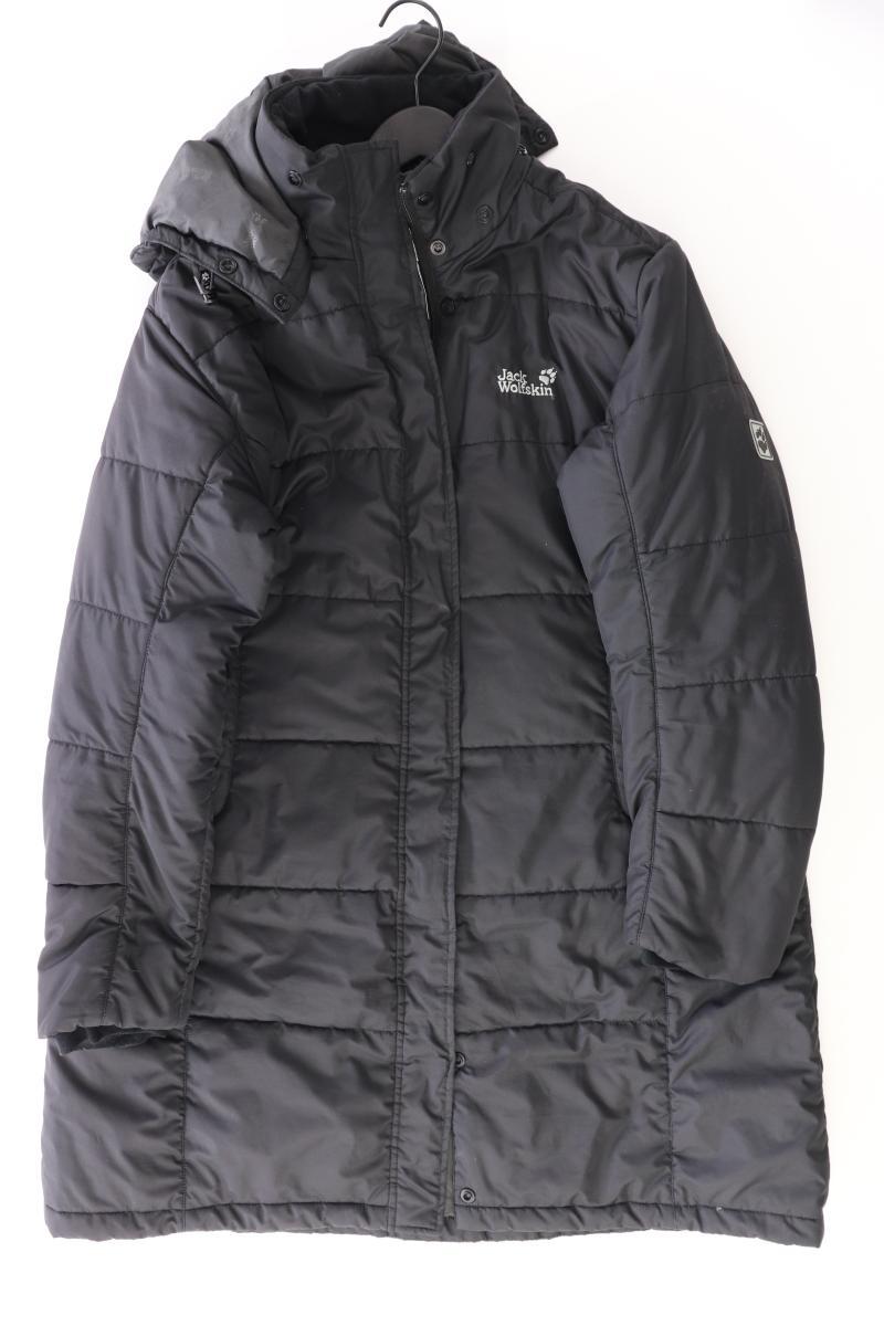 Jack Wolfskin Kapuzenmantel Gr. XXL schwarz aus Polyester
