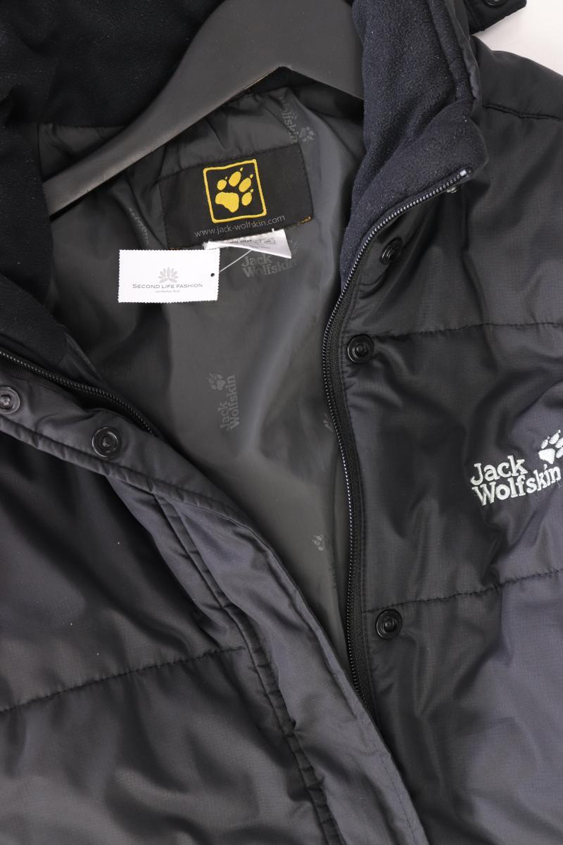 Jack Wolfskin Kapuzenmantel Gr. XXL schwarz aus Polyester
