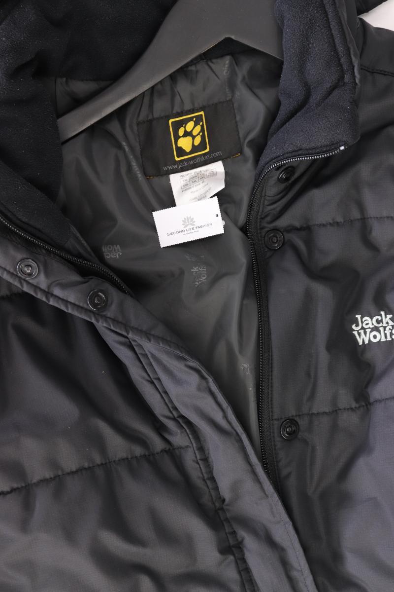 Jack Wolfskin Kapuzenmantel Gr. XXL schwarz aus Polyester