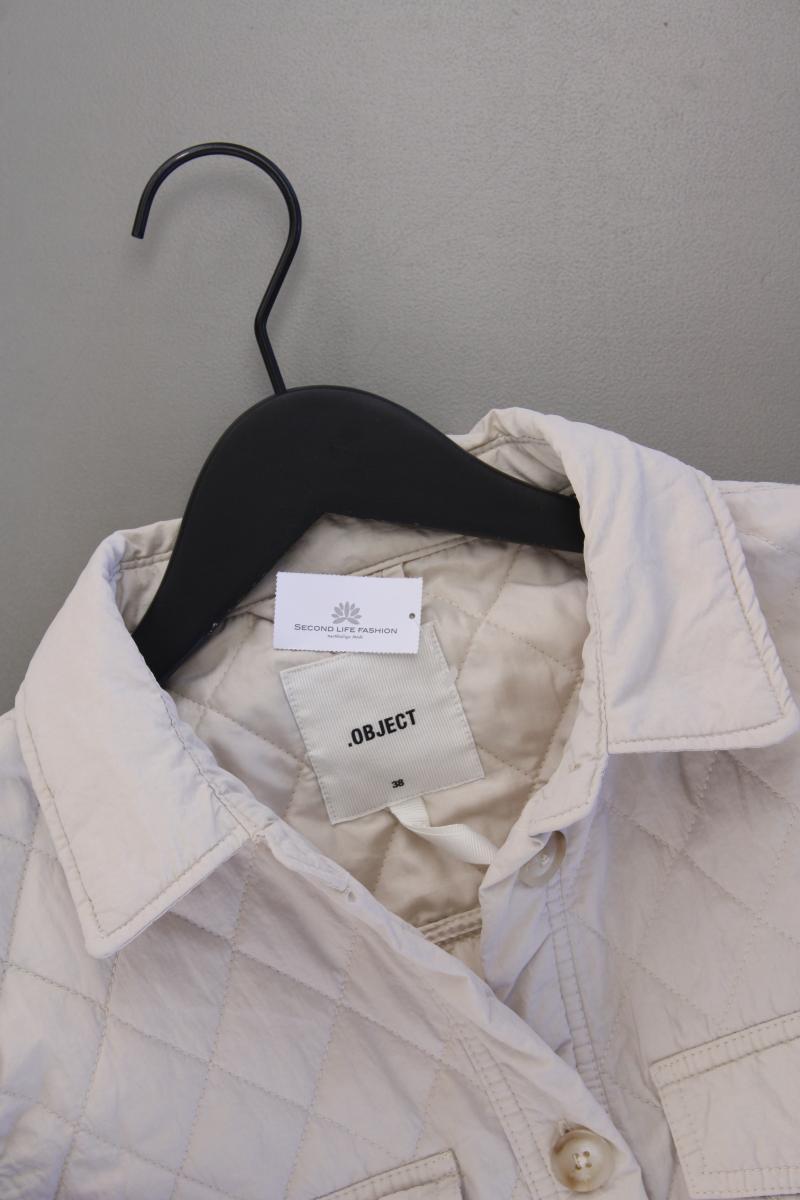 Object Steppjacke Gr. 38 creme aus Polyester