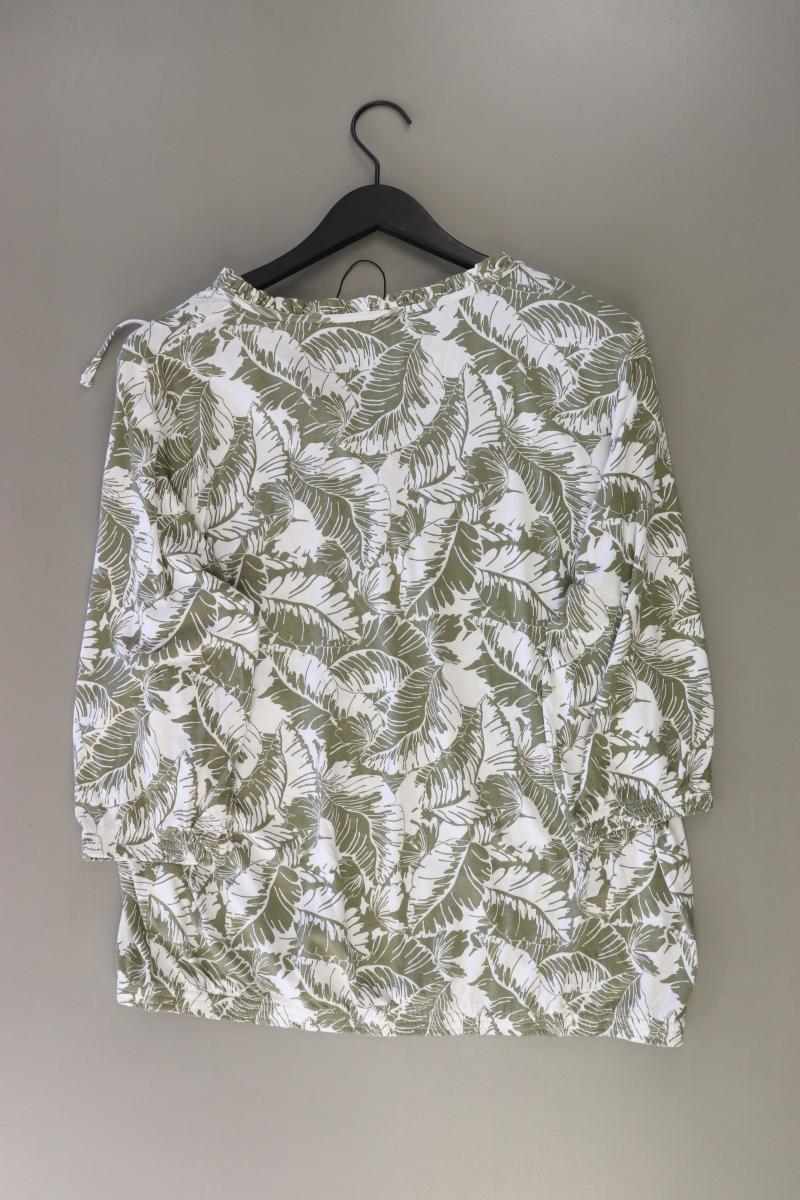 olsen Regular Bluse Gr. 48 3/4 Ärmel olivgrün aus Viskose