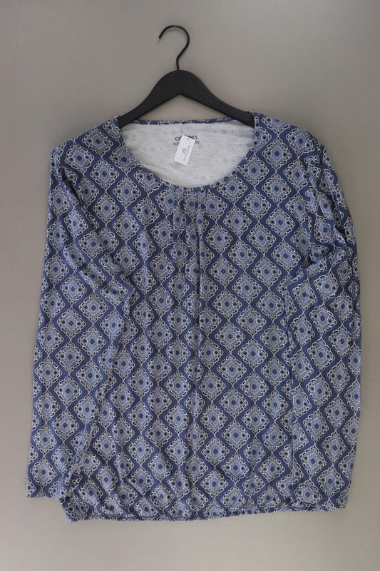 olsen Longsleeve-Shirt Gr. 46 Langarm blau aus Viskose