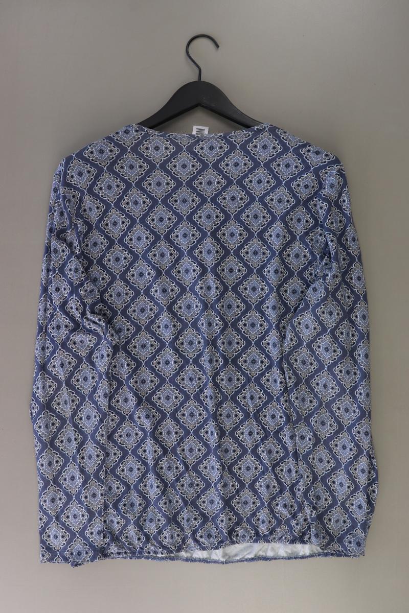 olsen Longsleeve-Shirt Gr. 46 Langarm blau aus Viskose