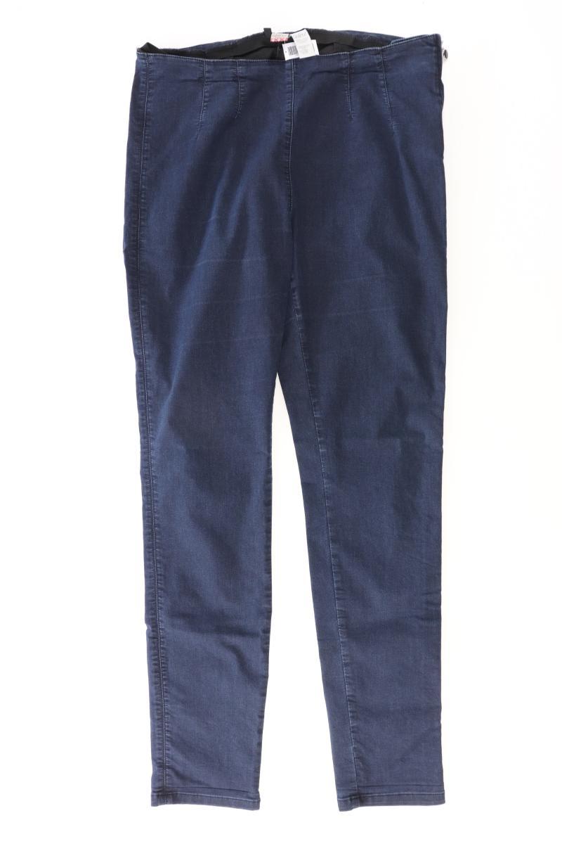 Qiero! Jeggins Gr. Langgröße 44 blau aus Baumwolle
