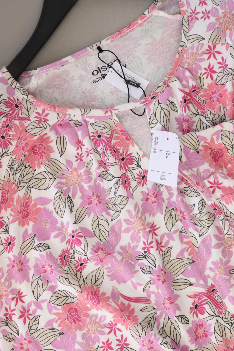 olsen Printshirt Gr. 48 mit Blumenmuster neu mit Etikett Neupreis: 49,99€! rosa
