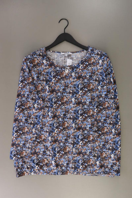 Steilmann Printshirt Gr. XL neuwertig Langarm blau aus Modal