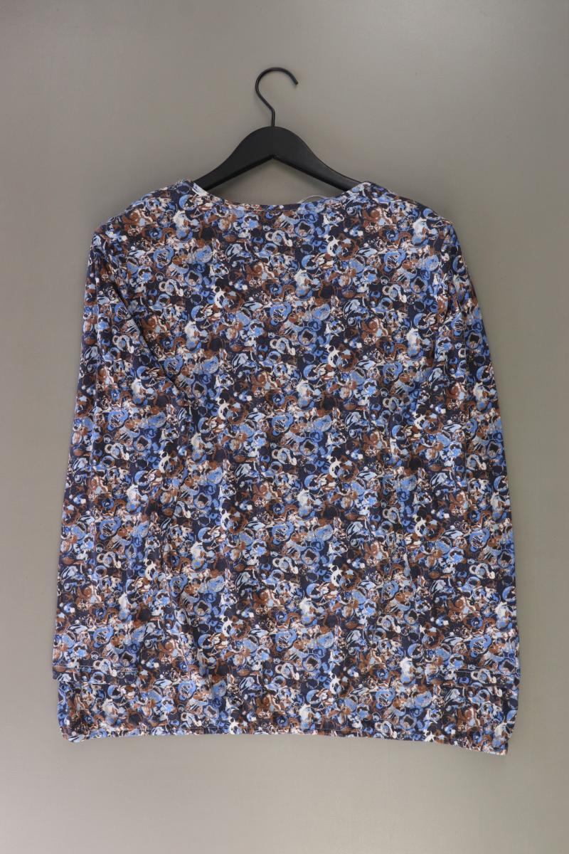 Steilmann Printshirt Gr. XL neuwertig Langarm blau aus Modal