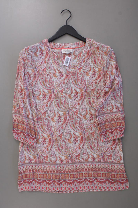 Betty Barclay Classic Bluse Gr. 40 mit Paisleymuster 3/4 Ärmel rosa