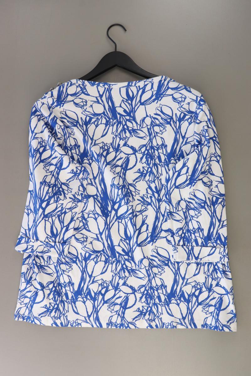 Steilmann Oversize-Shirt Gr. XL neuwertig 3/4 Ärmel blau aus Baumwolle