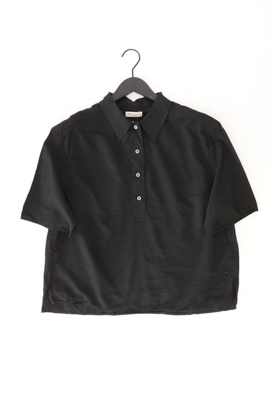Marc O'Polo Kurzarmbluse Gr. 42 schwarz aus Viskose