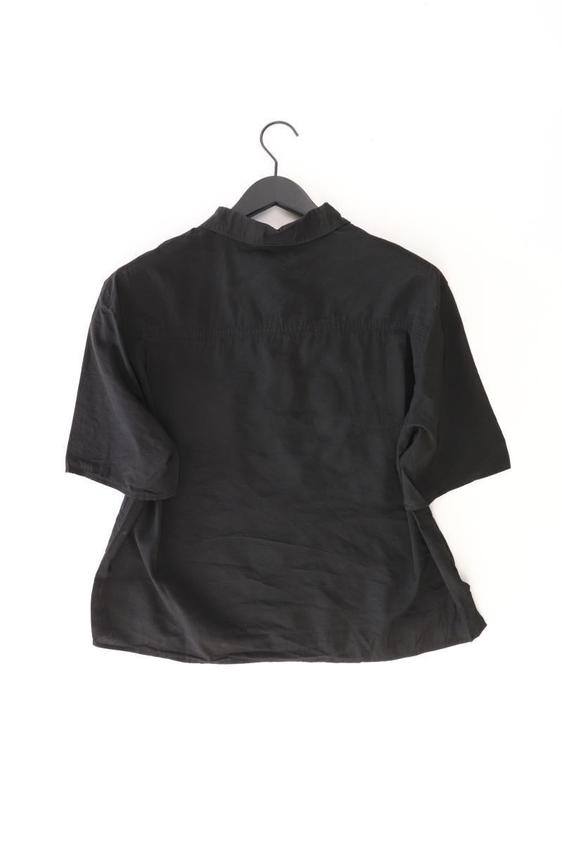 Marc O'Polo Kurzarmbluse Gr. 42 schwarz aus Viskose