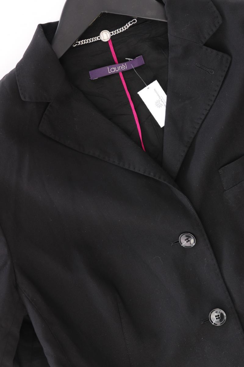 Laurèl Jerseyblazer Gr. 42 schwarz aus Polyester