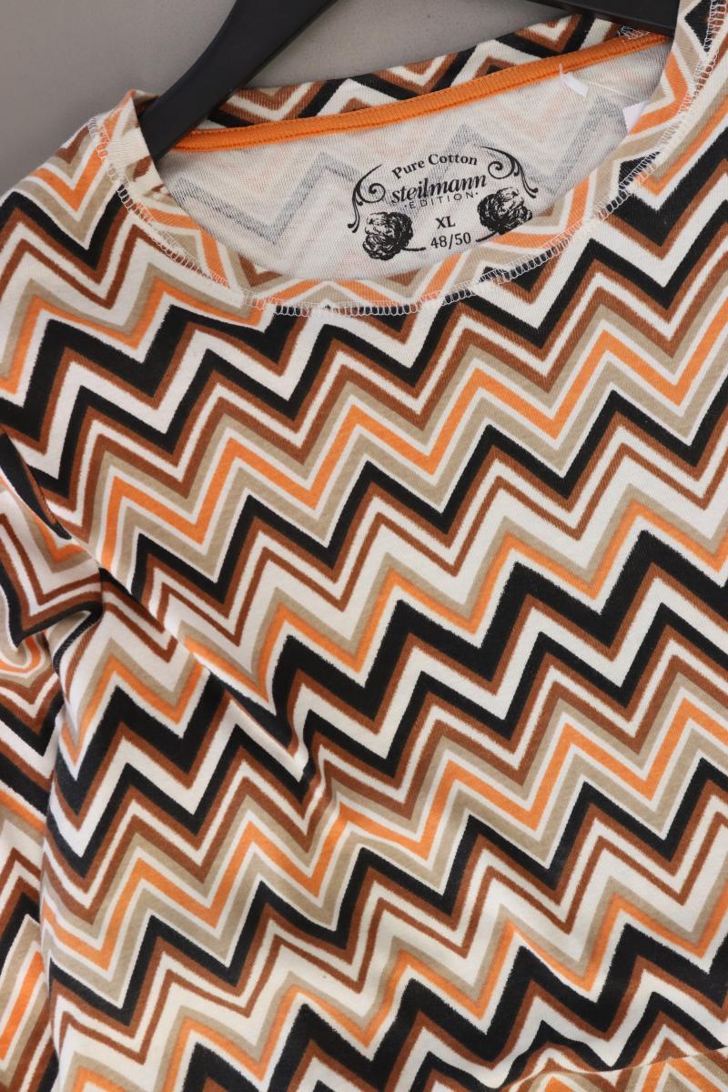 Steilmann Longsleeve-Shirt Gr. XL Langarm orange aus Baumwolle