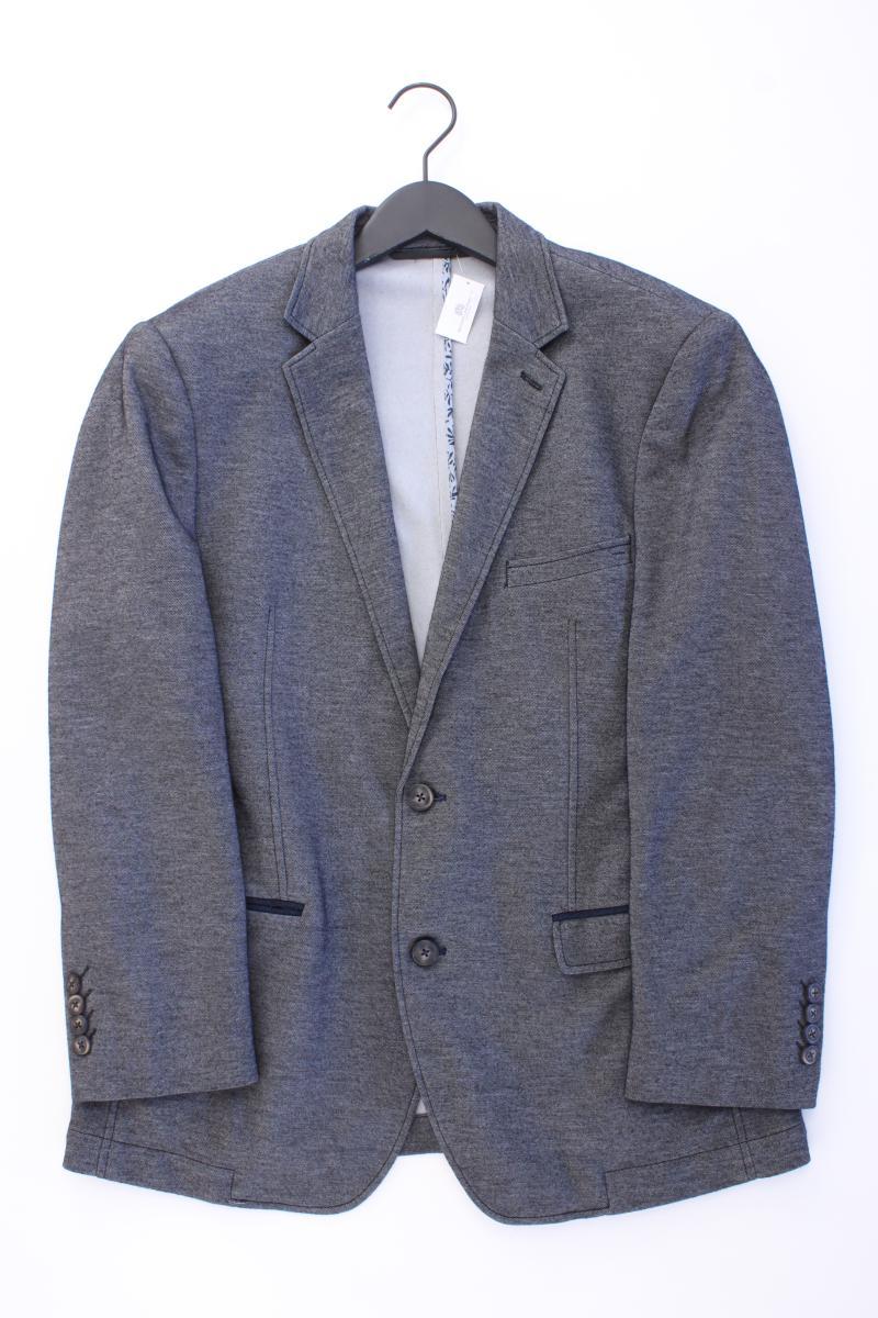 Montego Jerseysakko für Herren Gr. 48 grau aus Polyester