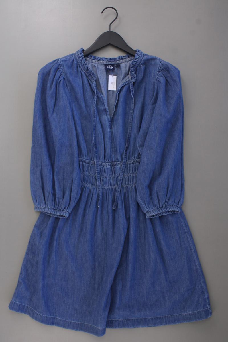 GAP Jeanskleid Gr. XS neuwertig Langarm blau