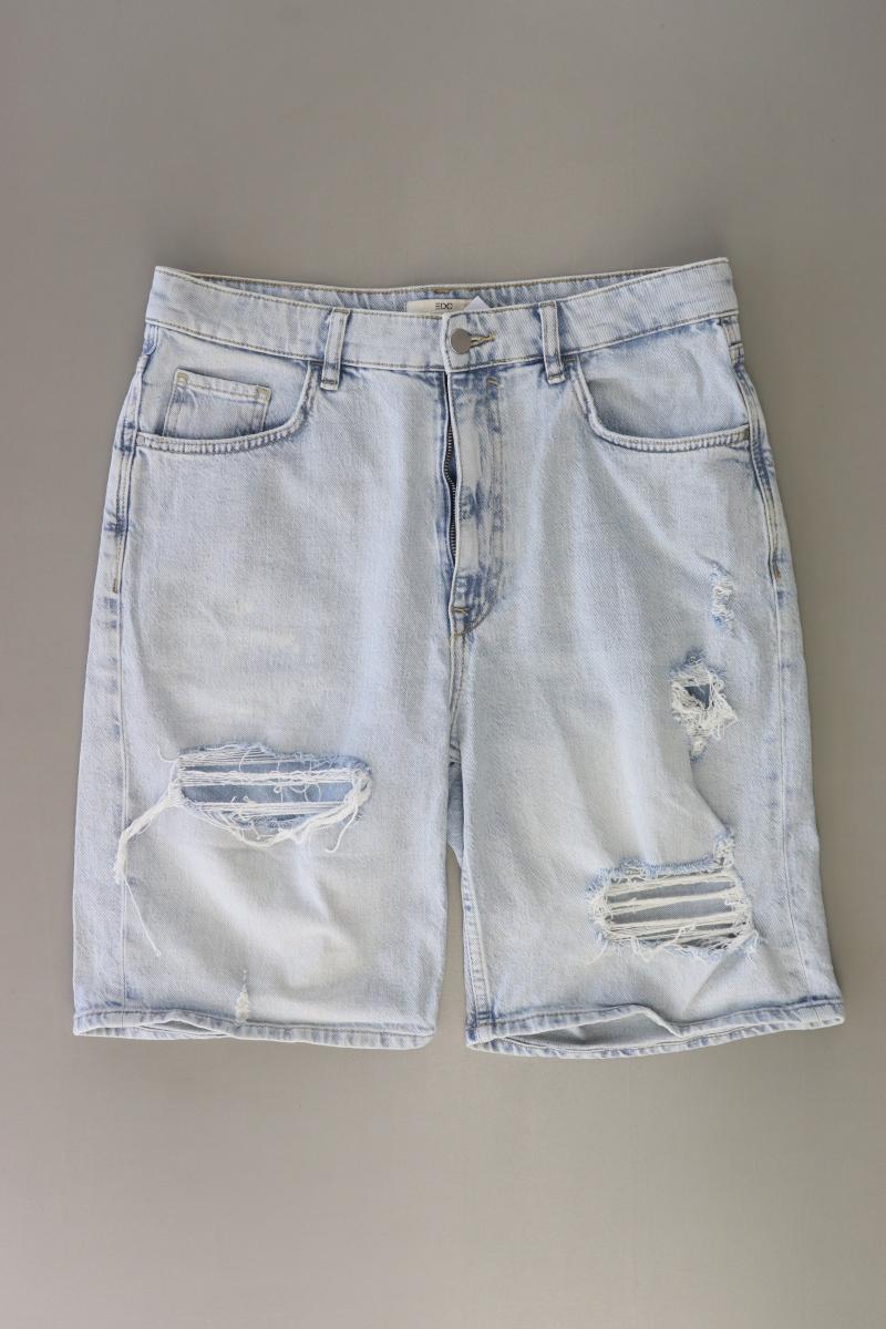 edc by Esprit Jeansshorts Gr. W31 blau aus Baumwolle