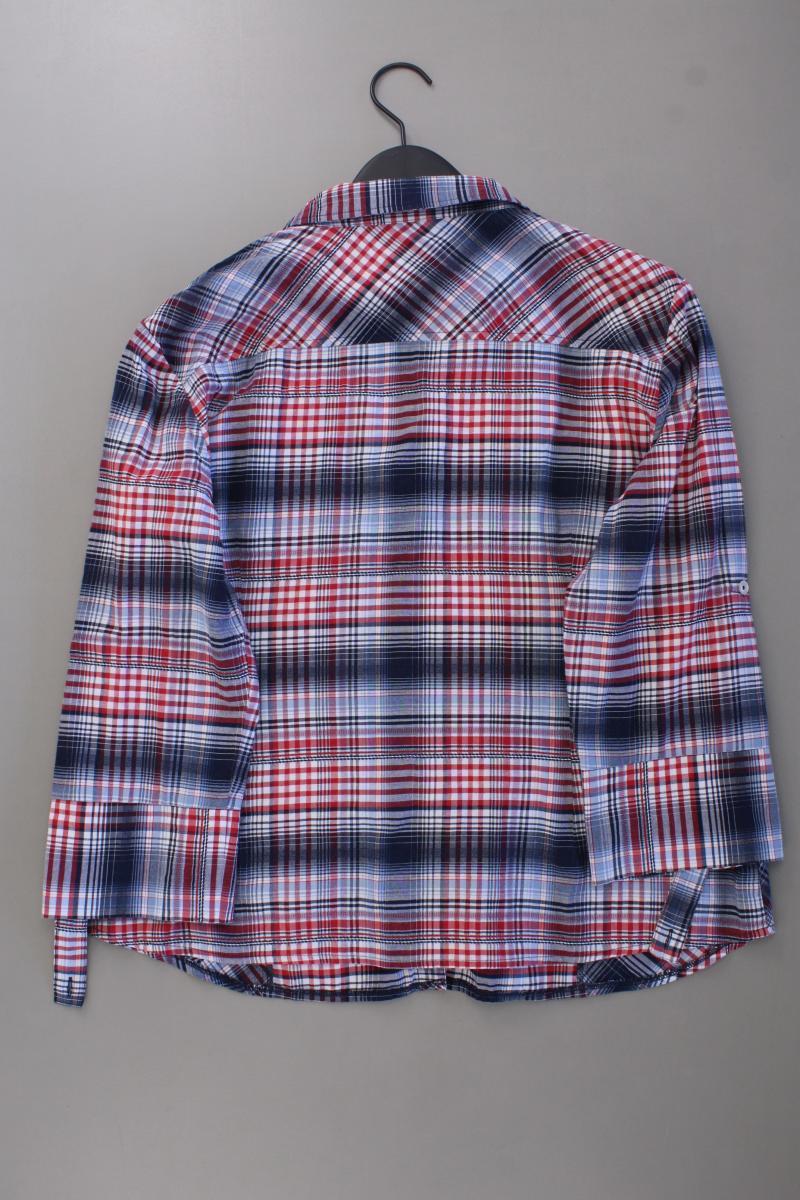Adagio Karobluse Gr. 46 kariert 3/4 Ärmel mehrfarbig aus Baumwolle
