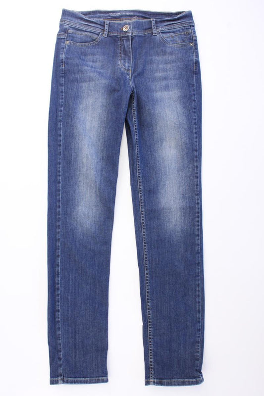 Taifun Straight Jeans Gr. 34 blau aus Baumwolle