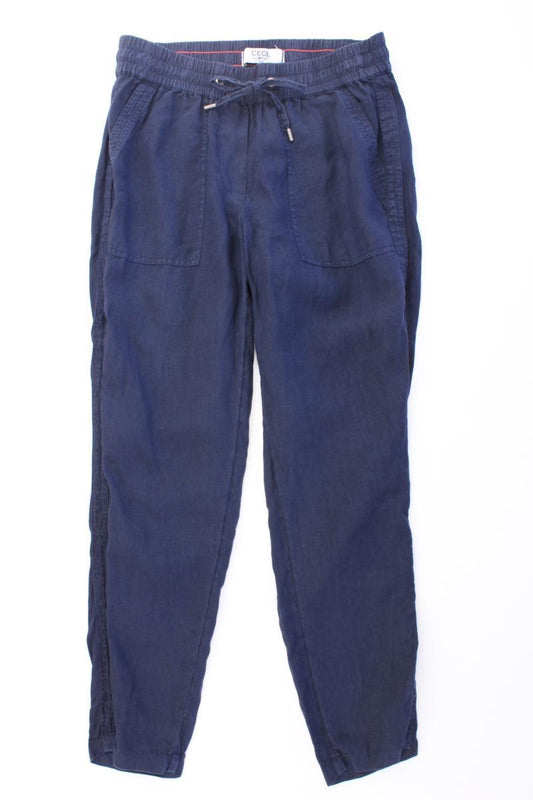 Cecil Leinenhose Gr. W25 blau