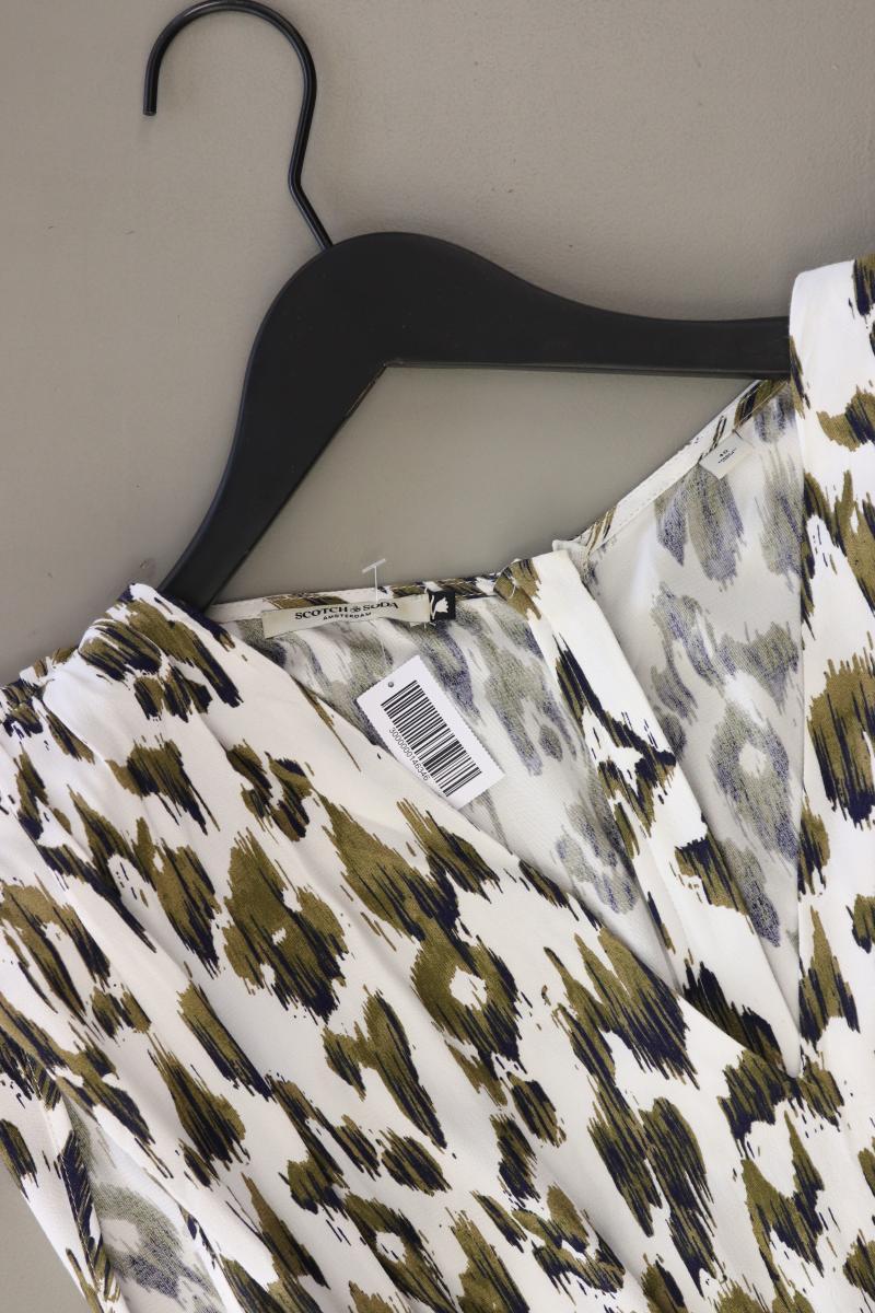 Scotch & Soda Kurzarmkleid Gr. 40 neuwertig mehrfarbig aus Baumwolle