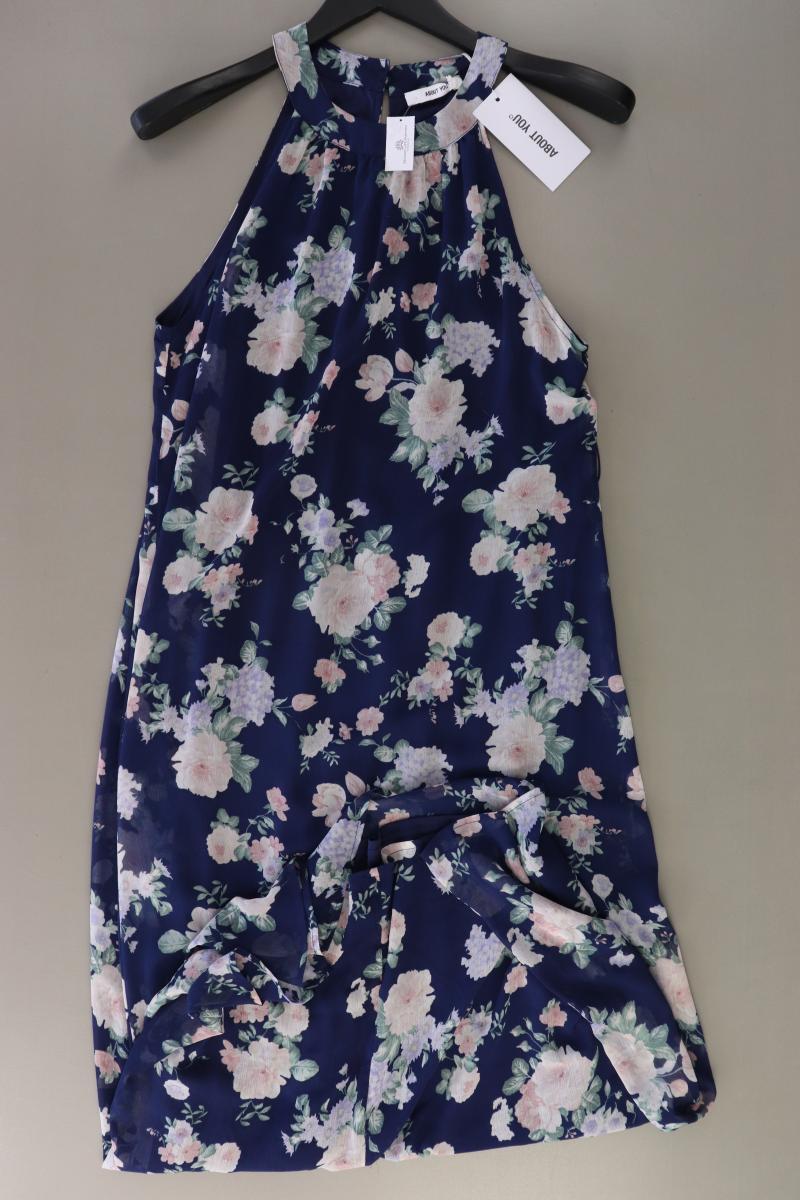 About You Sommerkleid "Rana" lilac pink Flower print Gr. 40 mit Blumenmuster