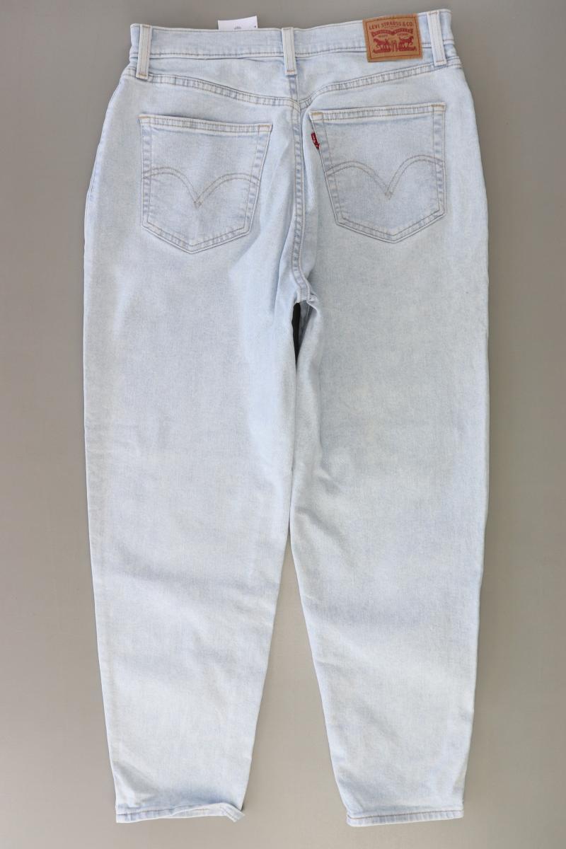 Levi's High Waisted Taper Jeans Gr. W29/L27 blau aus Baumwolle