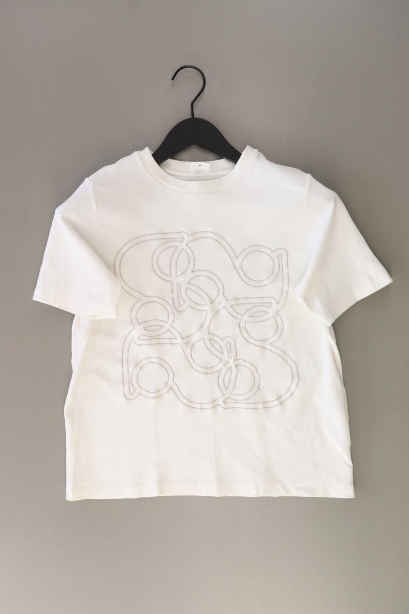 s.Oliver T-Shirt Gr. 40 neuwertig Kurzarm creme aus Baumwolle