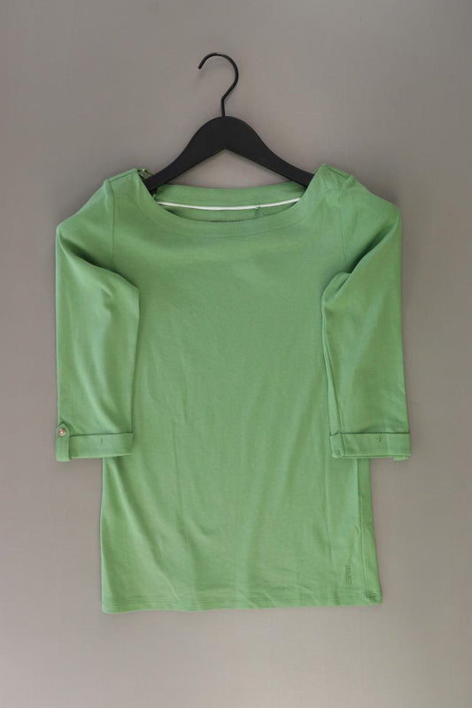 Esprit Regular Shirt Gr. S 3/4 Ärmel grün aus Baumwolle