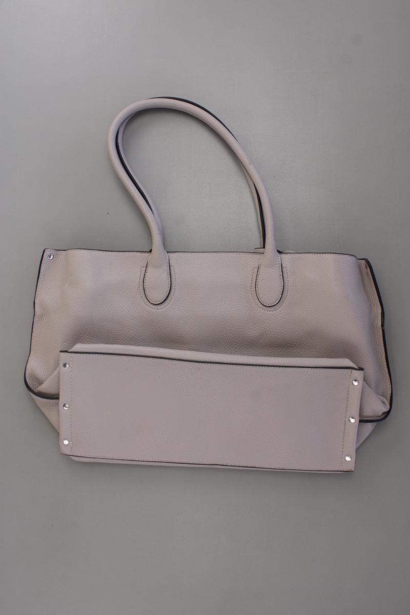 L. Credi Schultertasche neuwertig grau aus Polyurethan