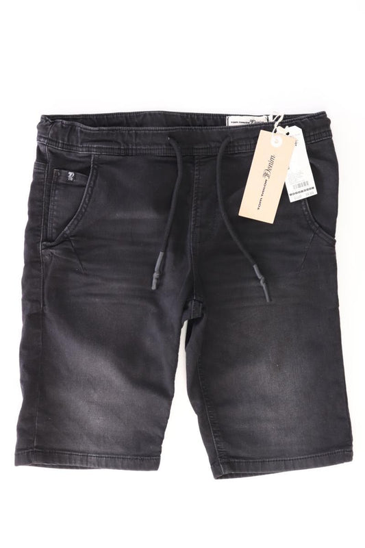 Tom Tailor (Denim) Jeansshorts für Herren Gr. S neu mit Etikett schwarz