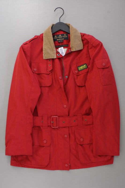 Barbour Featherweight Ladies International Übergangsjacke Gr. 44 mit Gürtel rot